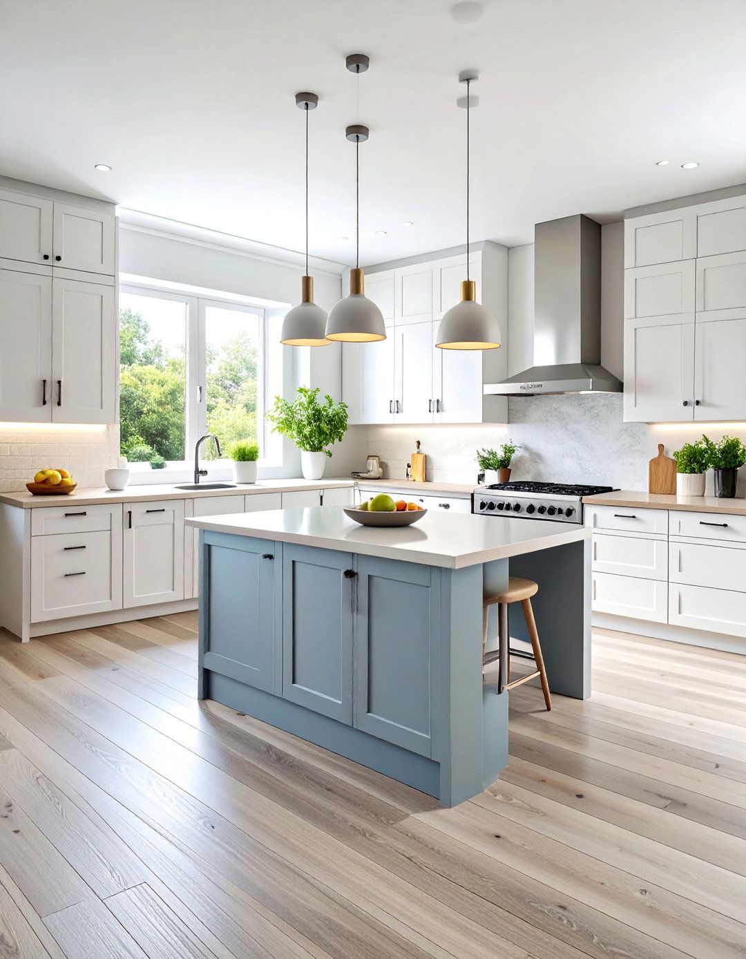 Minimalist Ash Wood Kitchen with Clean Aesthetics - 25 Kitchens With Wood Floors