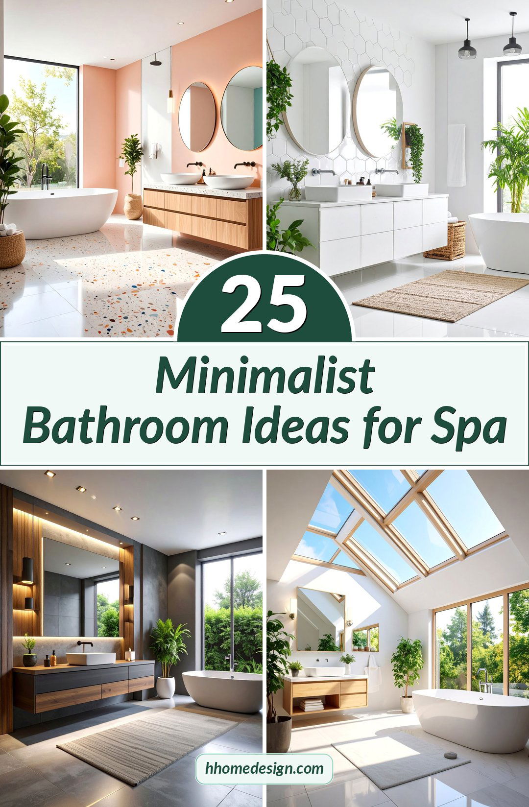 25 Minimalist Bathroom Ideas for Spa