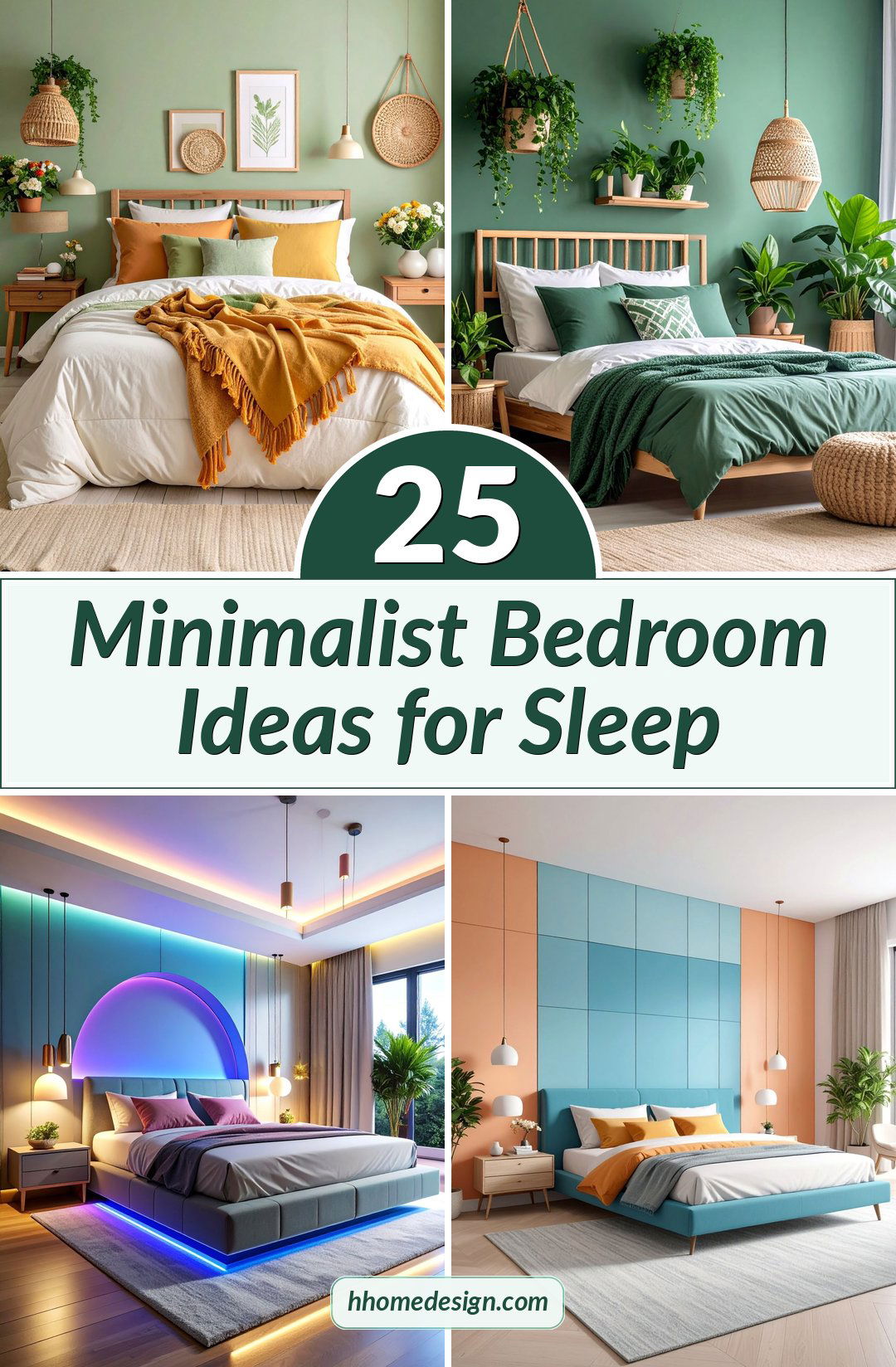 25 Minimalist Bedroom Ideas for Sleep
