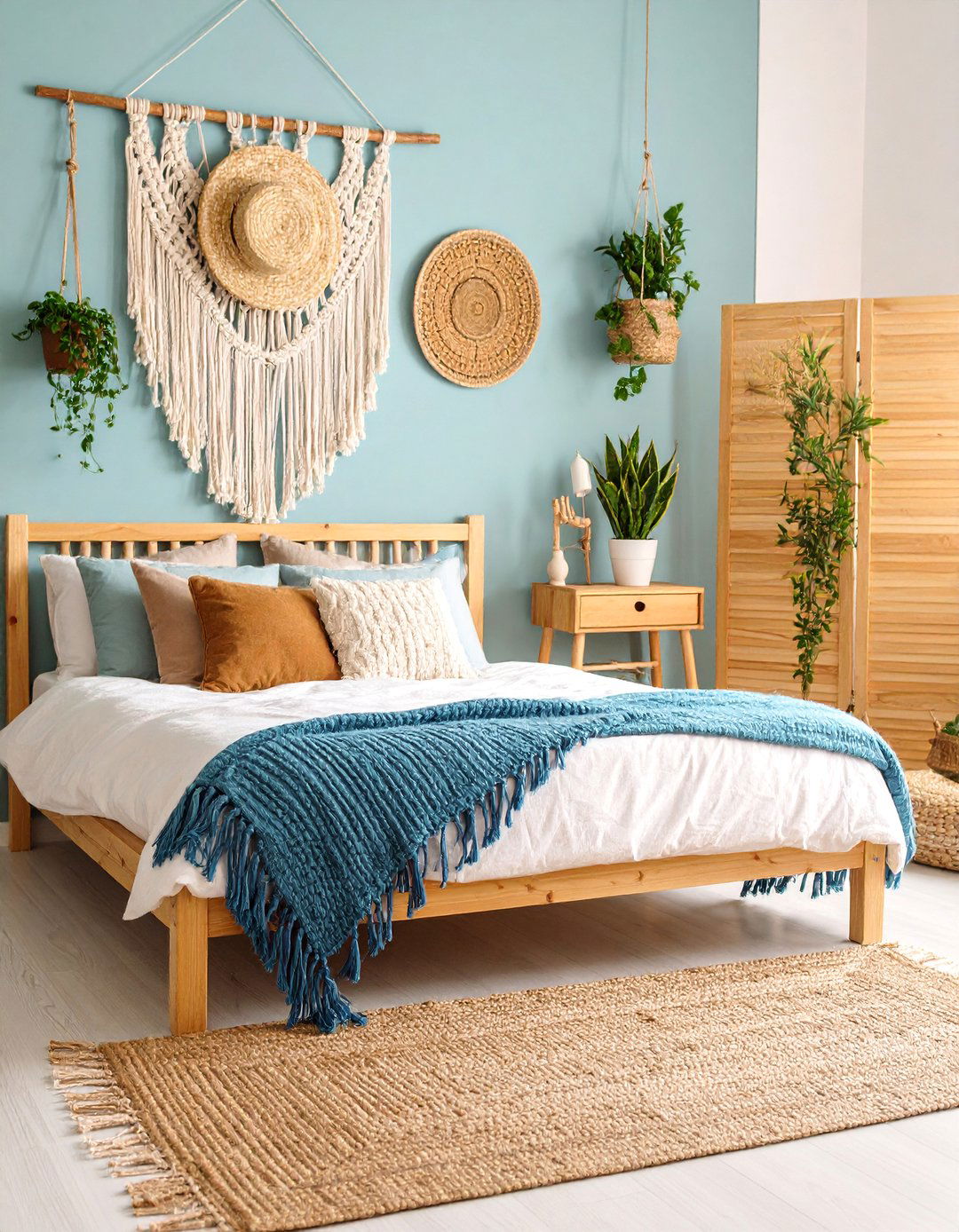 Minimalist Boho Bedroom with Neutral Tones - 25 Bedroom Interior Design Ideas