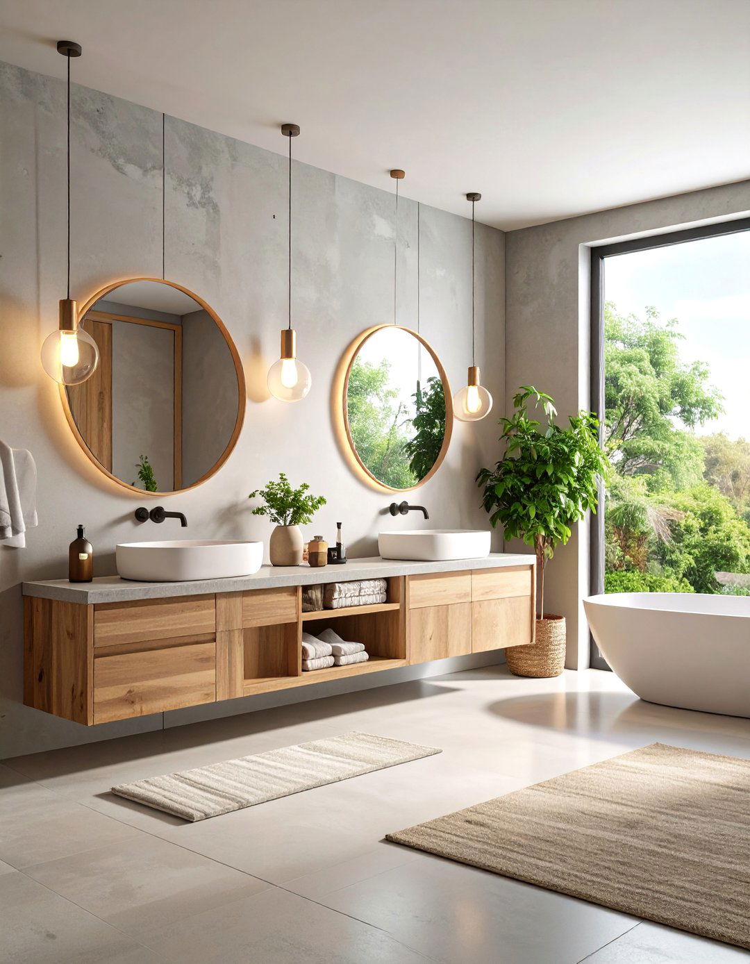 Minimalist Brutalist Powder Room - 25 Brutalist Interior Design Ideas