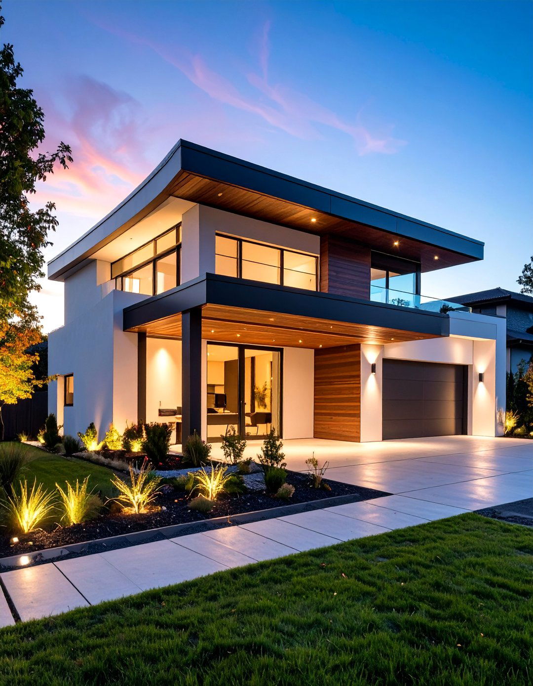 Minimalist Carport Integration - 25 Minimalist House Exterior Ideas