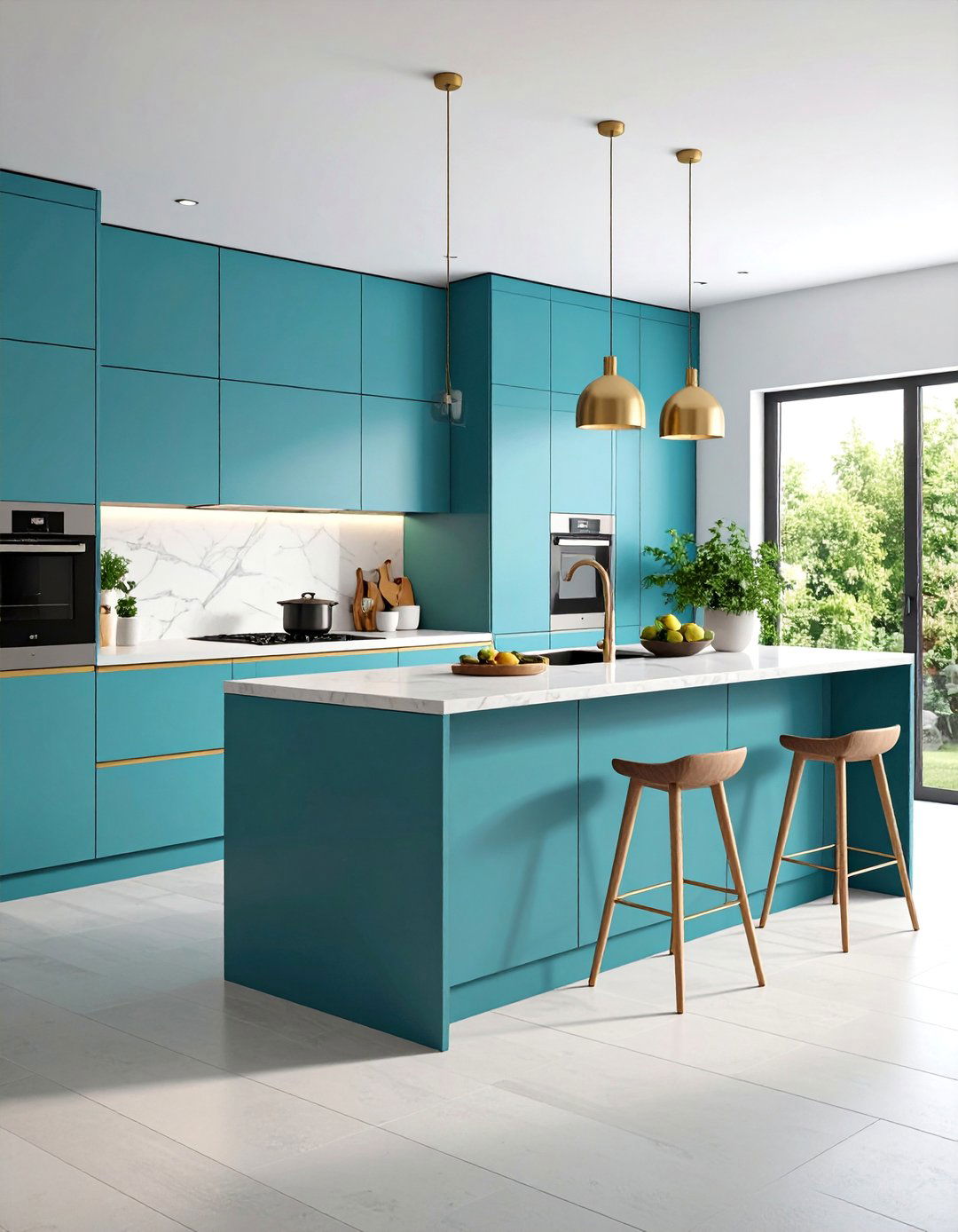 Minimalist Cashmere Kitchen with Hidden Storage - 25 Cashmere Kitchen Ideas