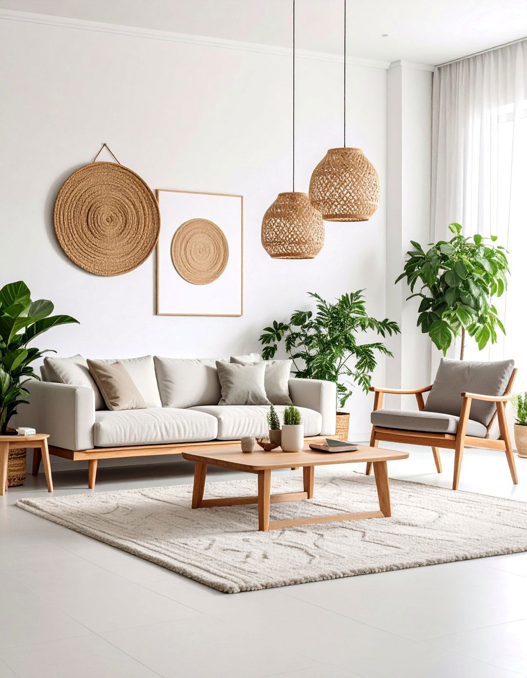 Minimalist Eclectic Living Room with Statement Pieces - 25 Eclectic Living Room Ideas