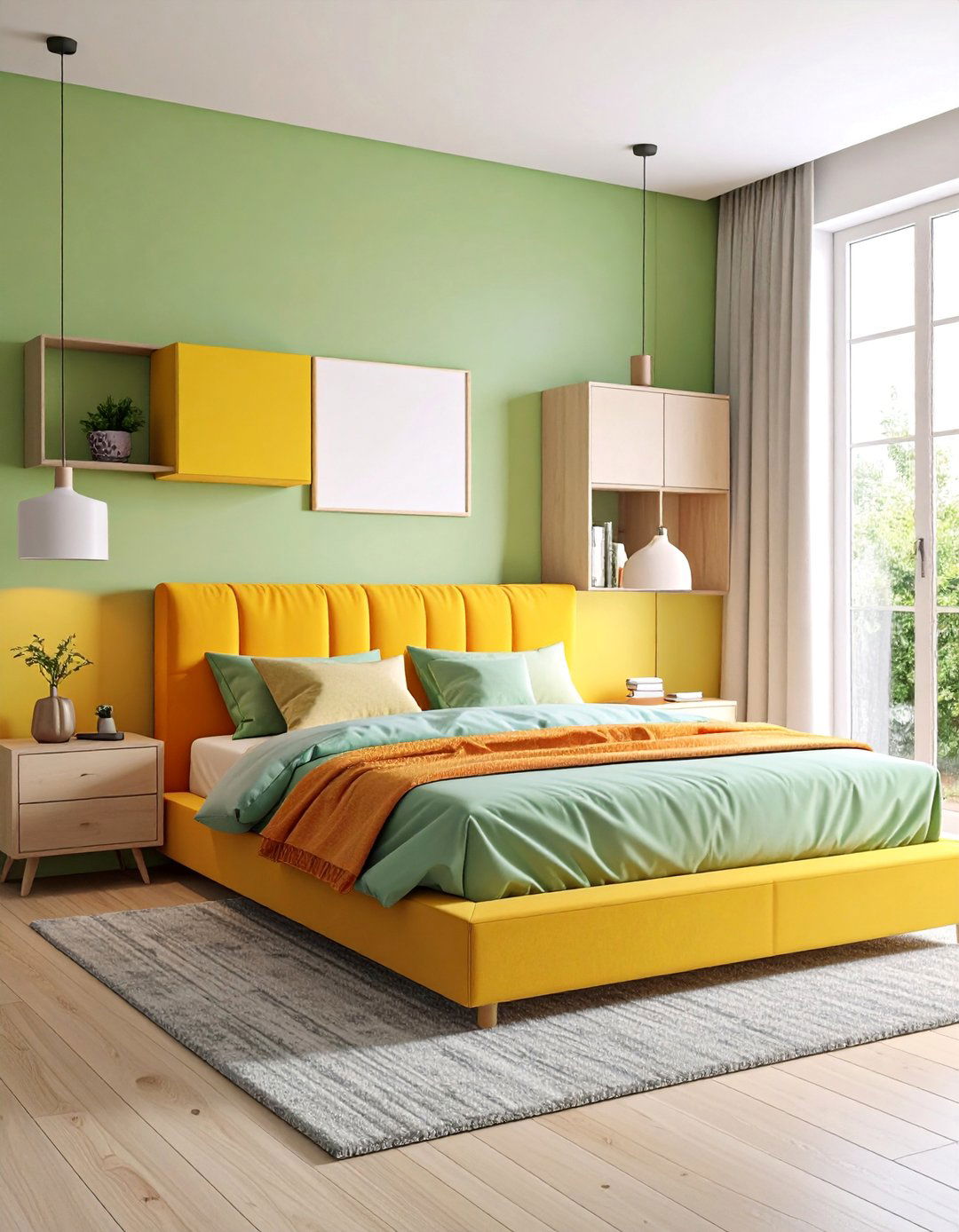 Minimalist Guest Bedroom with Modular Furniture - 25 Minimalist Decorating Ideas