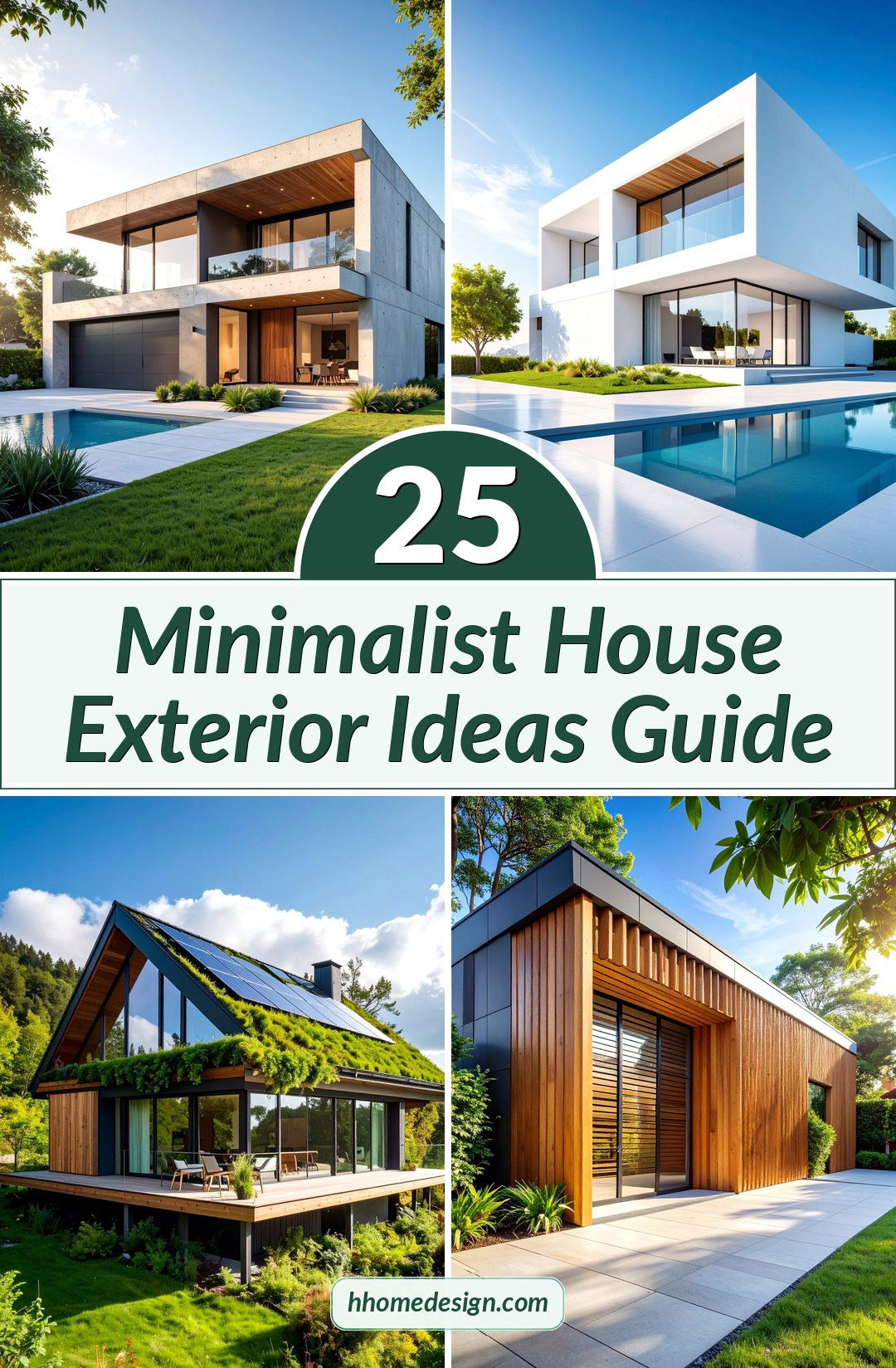 25 Minimalist House Exterior Ideas Guide
