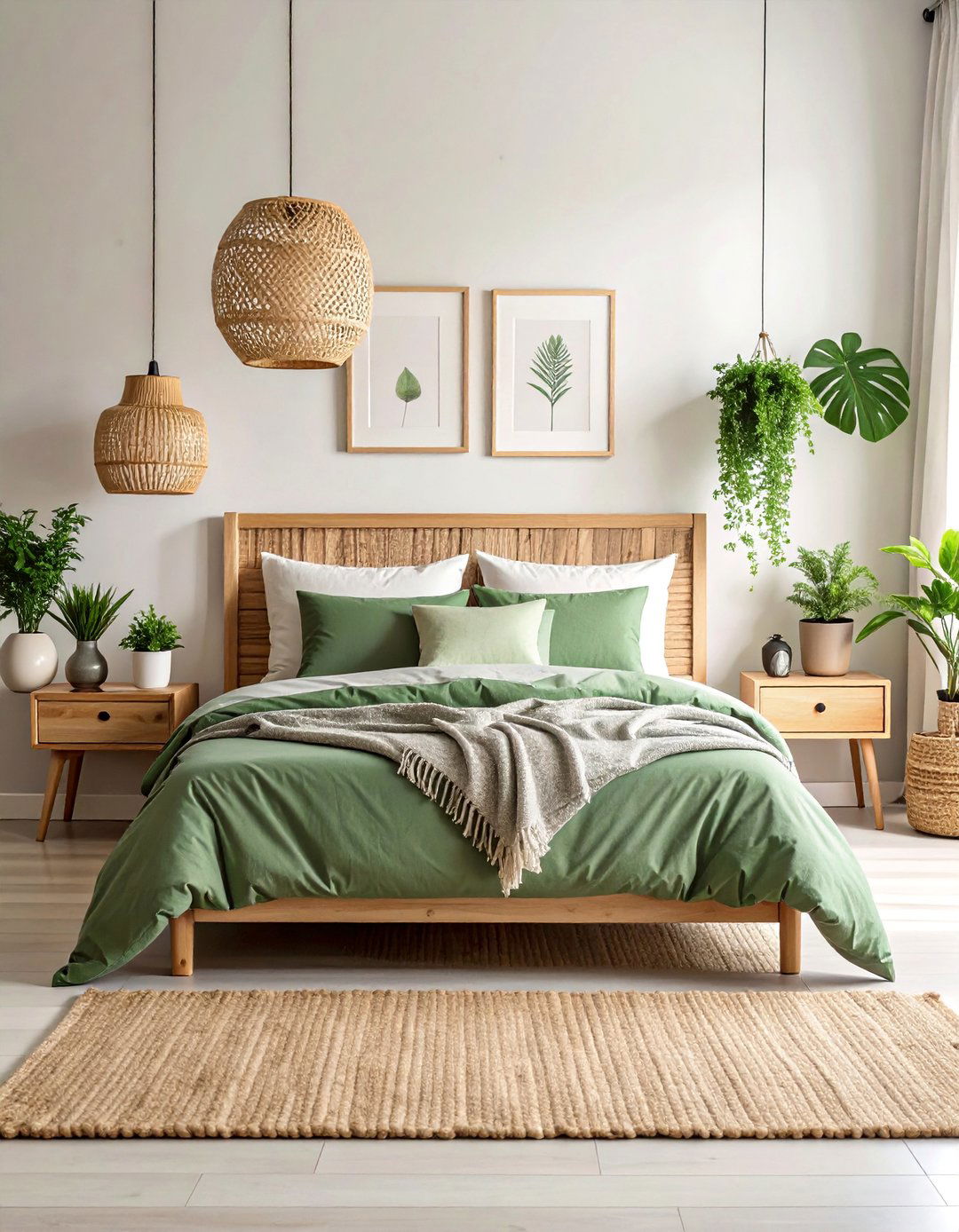 Minimalist Indie Room with Natural Wood Accents - 25 Indie Room Ideas