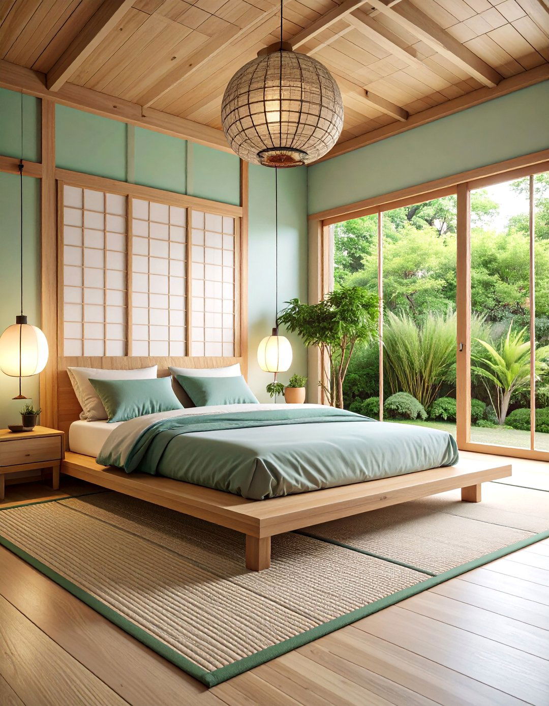 Minimalist Japanese Inspired Bedroom - 25 Men's Bedroom Ideas