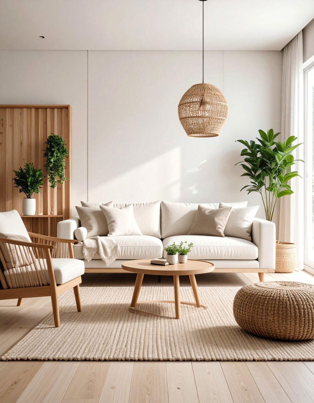 Minimalist Linen Texture Wallpaper - 25 Living Room Wallpaper Ideas