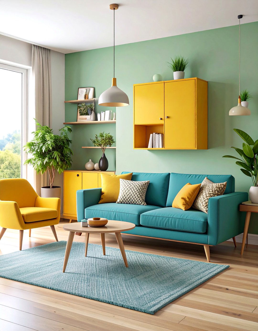 Minimalist Living Room with Hidden Storage - 25 Minimalist Living Room Ideas