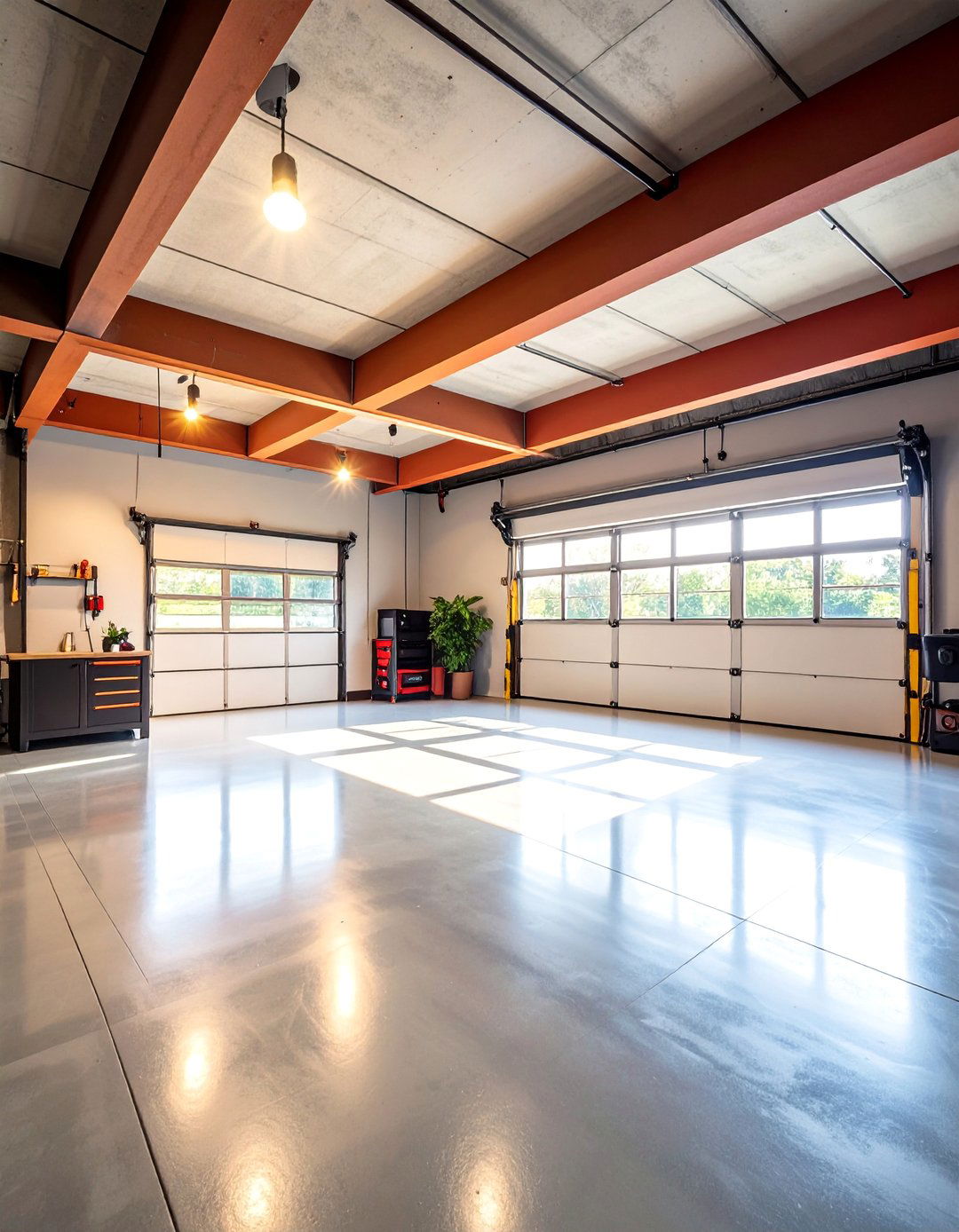 Minimalist Modern Garage Game Room - 25 Garage Game Room Ideas