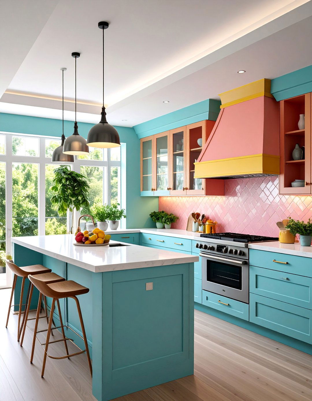 Minimalist Modern Soffit Treatment - 25 Kitchen Soffit Ideas