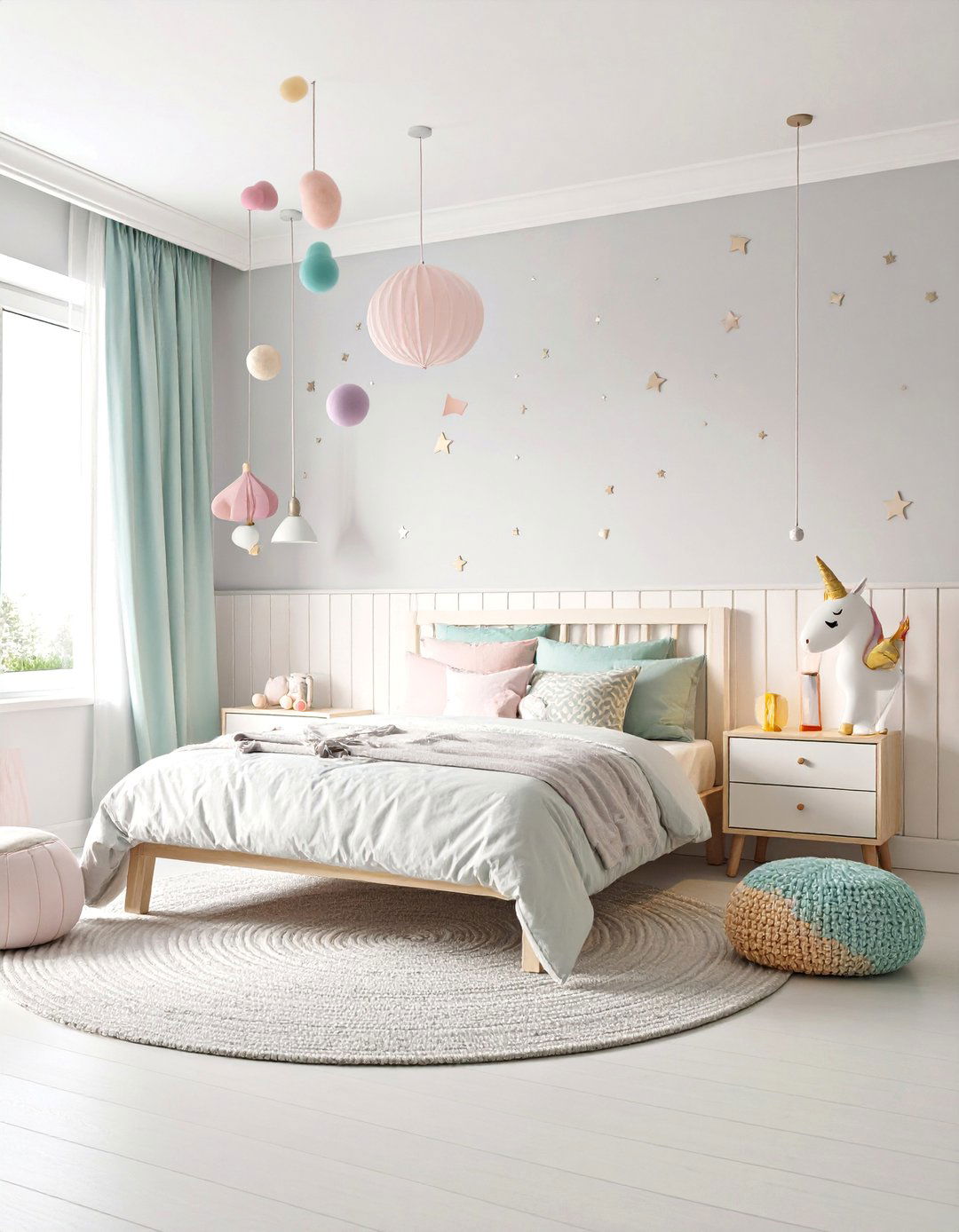 Minimalist Nordic Unicorn Bedroom - 25 Unicorn Bedroom Ideas