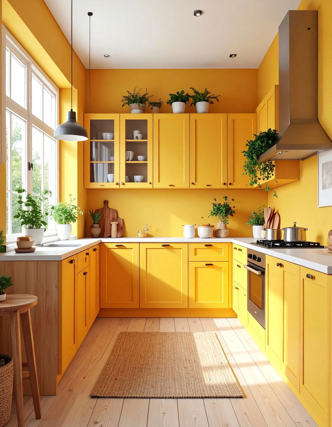 Minimalist Pale Yellow Scandinavian Kitchen Design - 25 Pale Yellow Kitchen Ideas