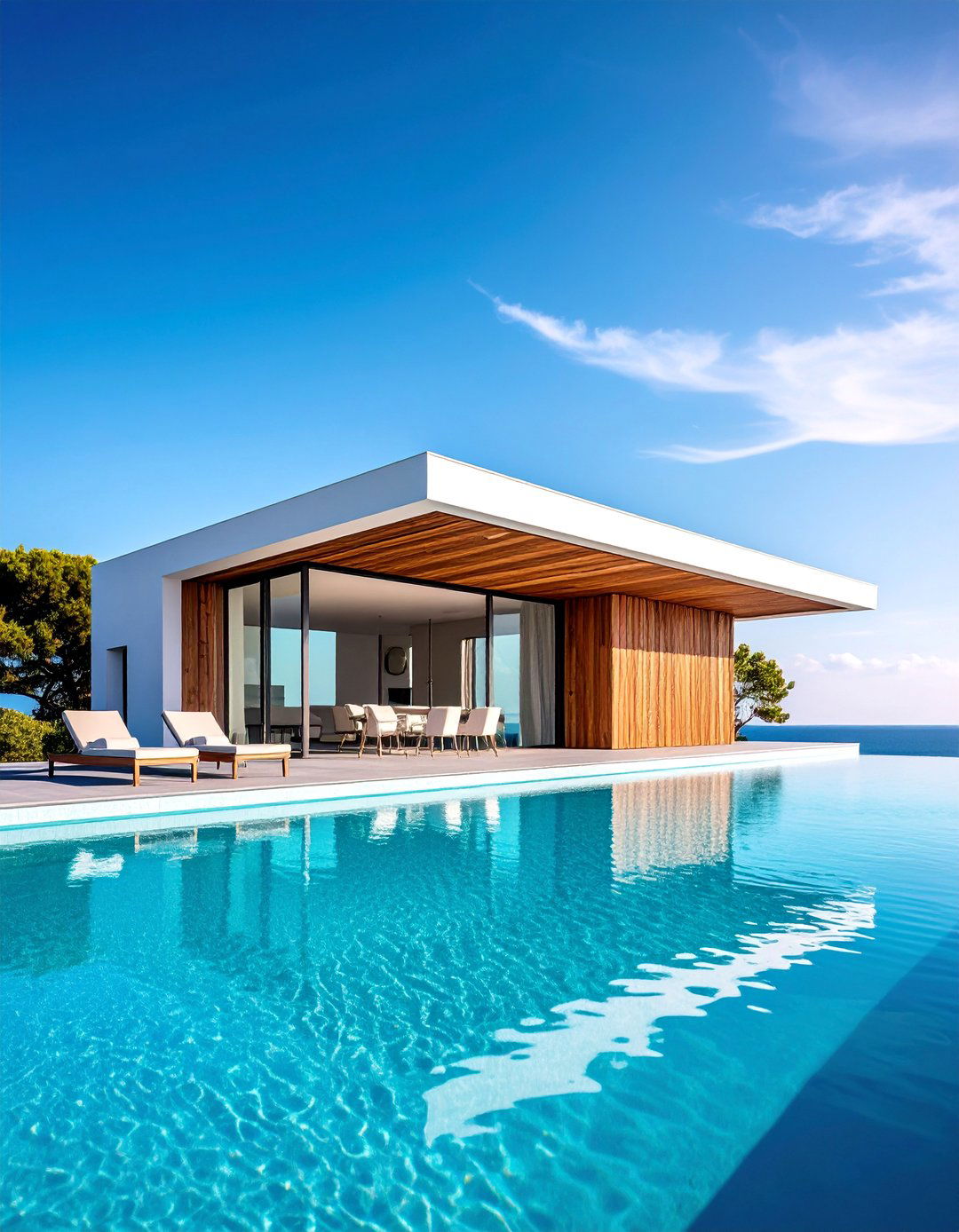Minimalist Pool Pavilion Design - 25 Pool Gazebo Ideas