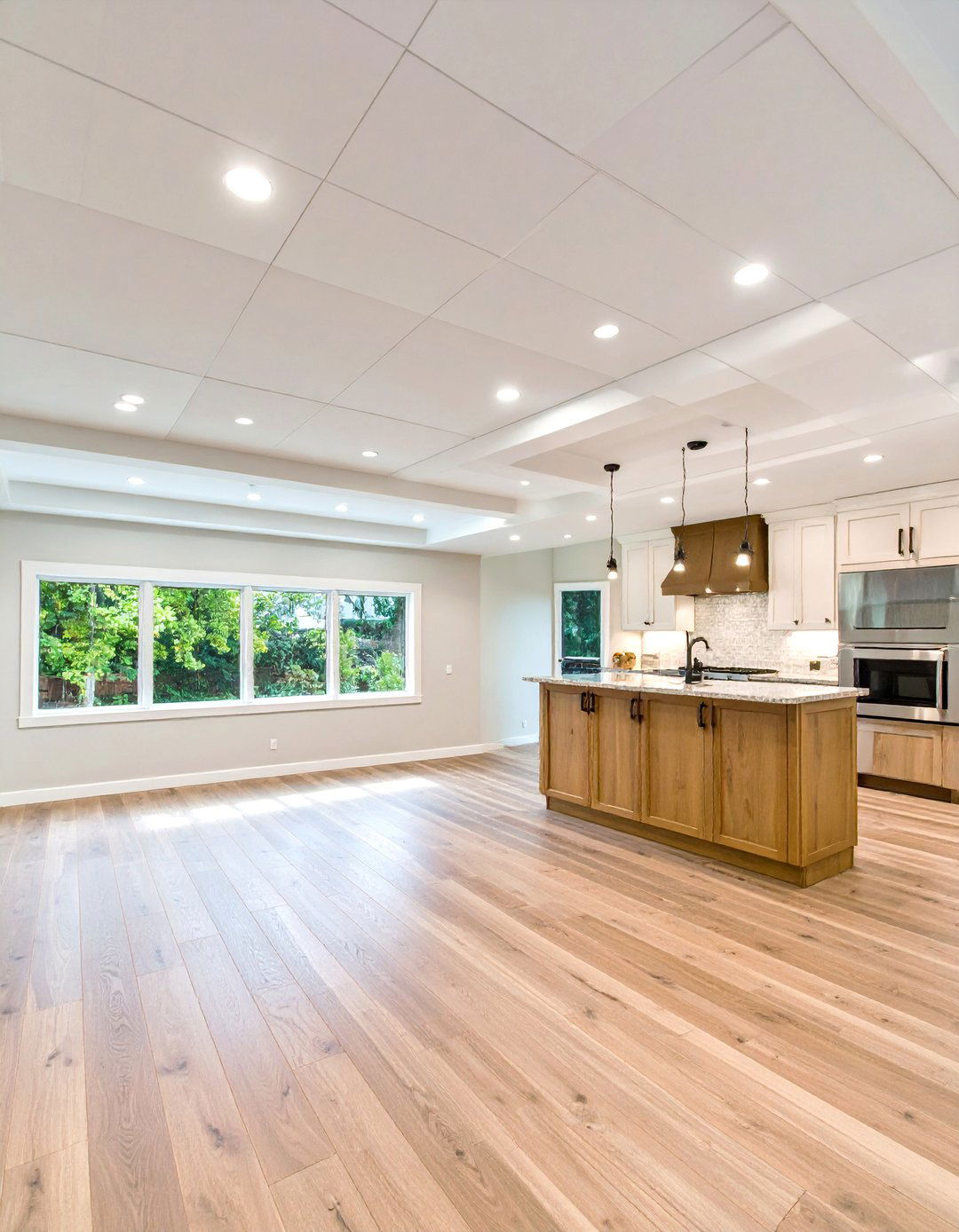 Minimalist Recessed Basement Lighting Grid - 25 Basement Lighting Ideas
