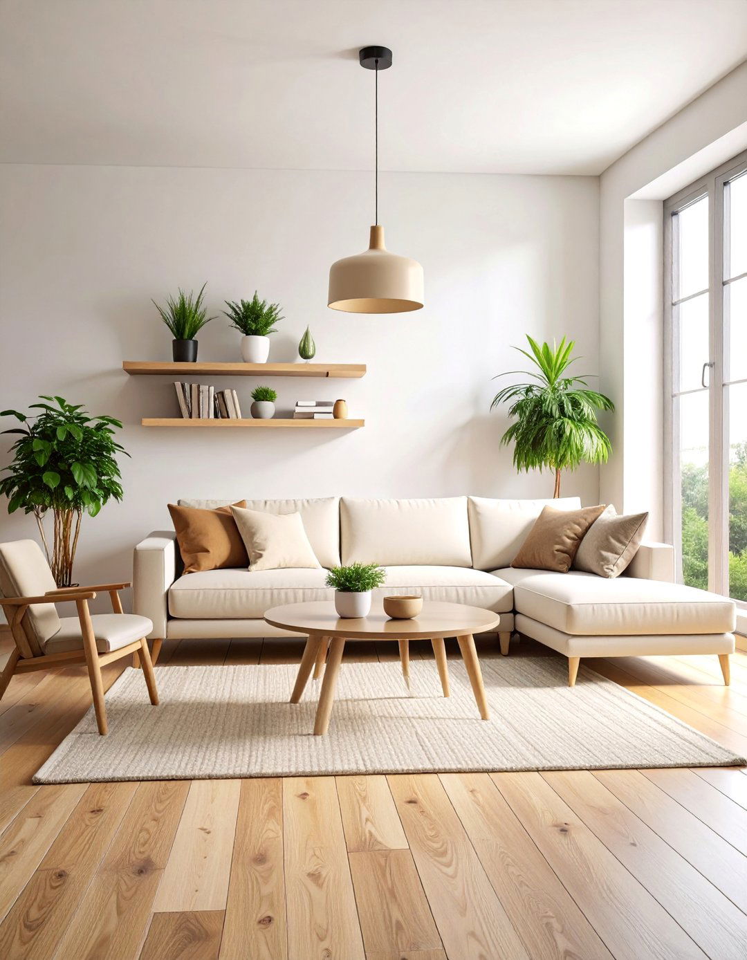 Minimalist Scandinavian Condo Living Room - 25 Condo Living Room Ideas