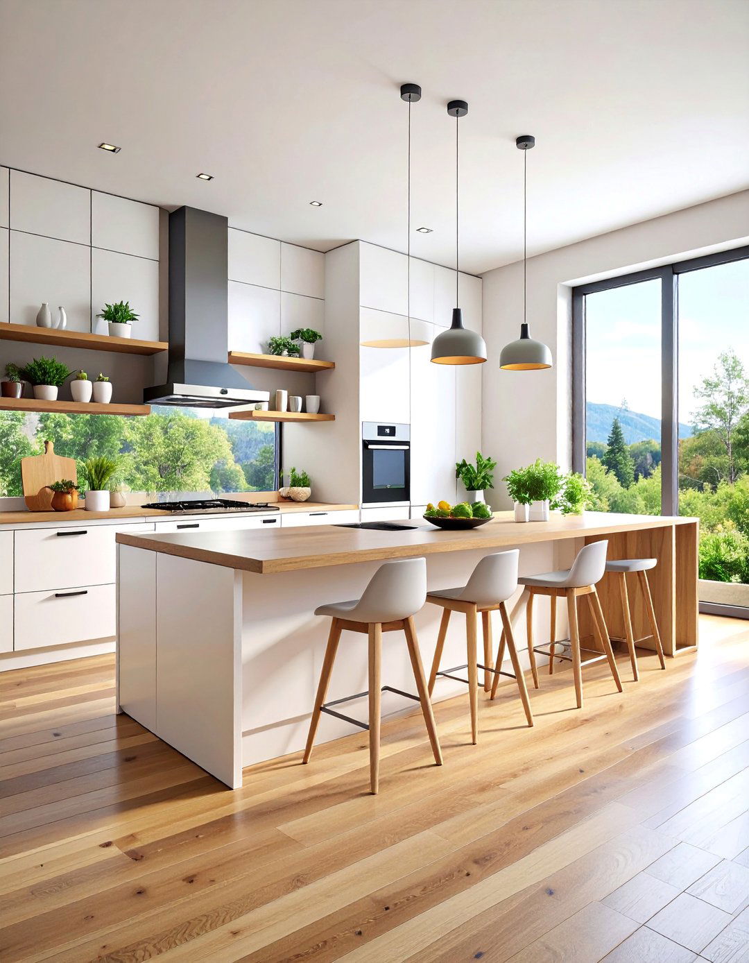 Minimalist Scandinavian Off white Kitchen Cabinets - 25 Off-white Kitchen Cabinets
