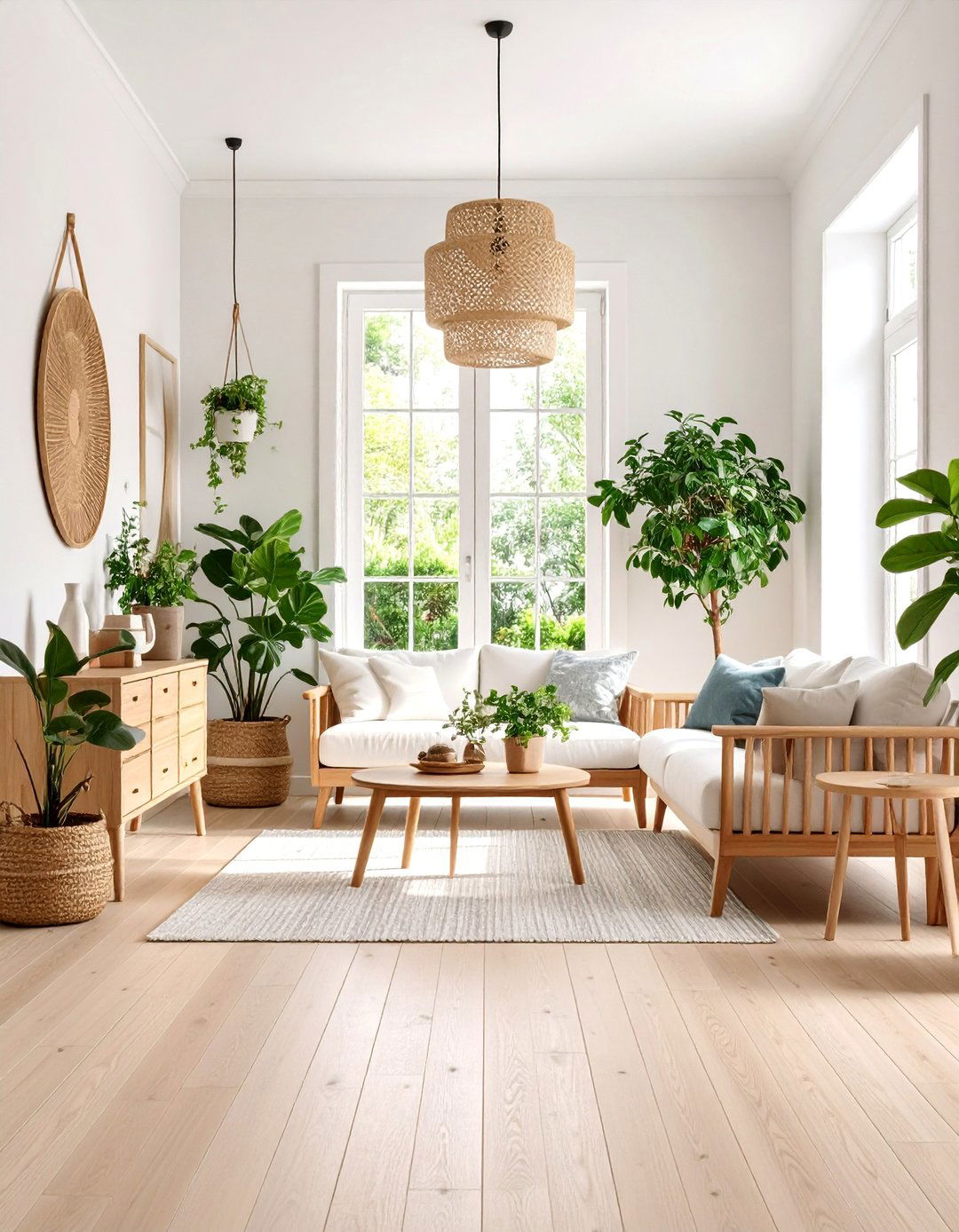Minimalist Scandinavian with Light Woods - 25 Foyer Decor Ideas