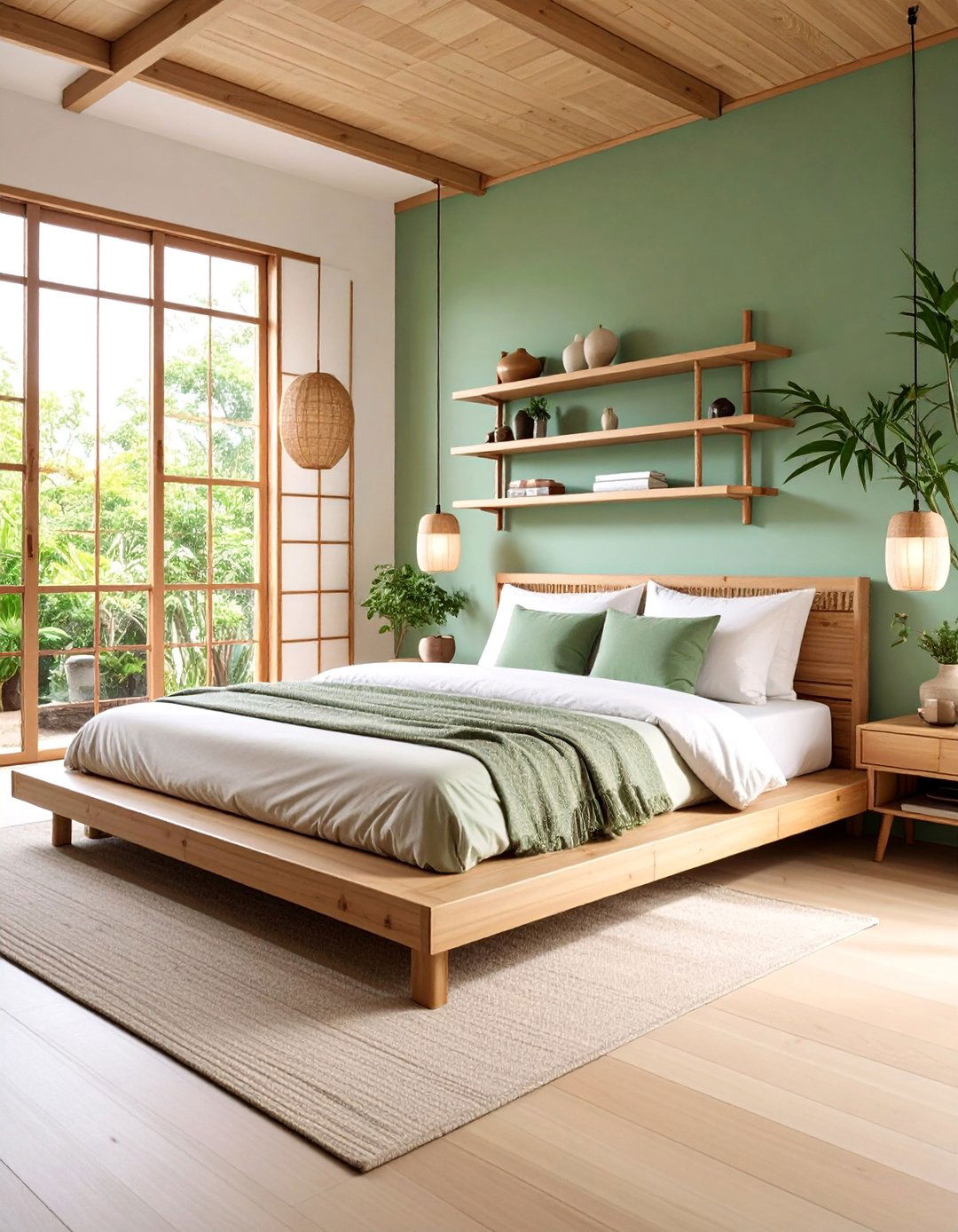 Minimalist Small Guest Room with Japanese Influences - 25 small guest room ideas