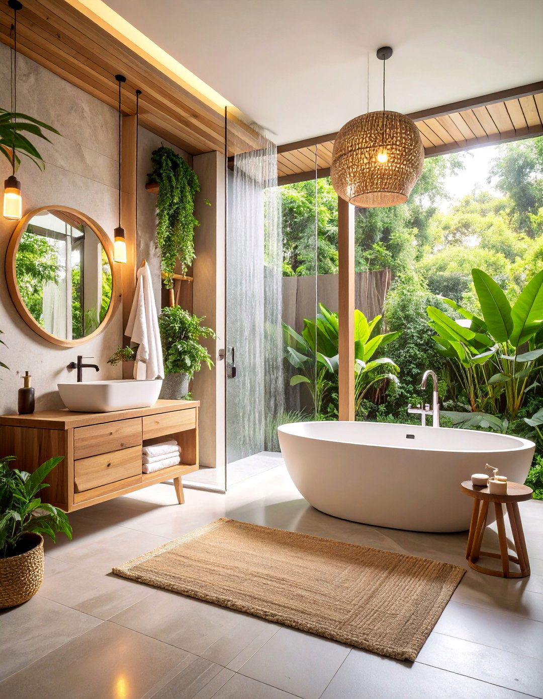 Minimalist Spa Bathroom - 25 Home Decor Ideas