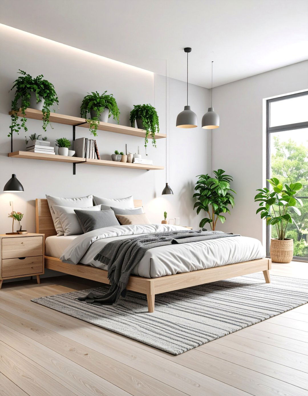 Minimalist Student Bedroom with Smart Storage Solutions - 25 Student Bedroom Design Ideas