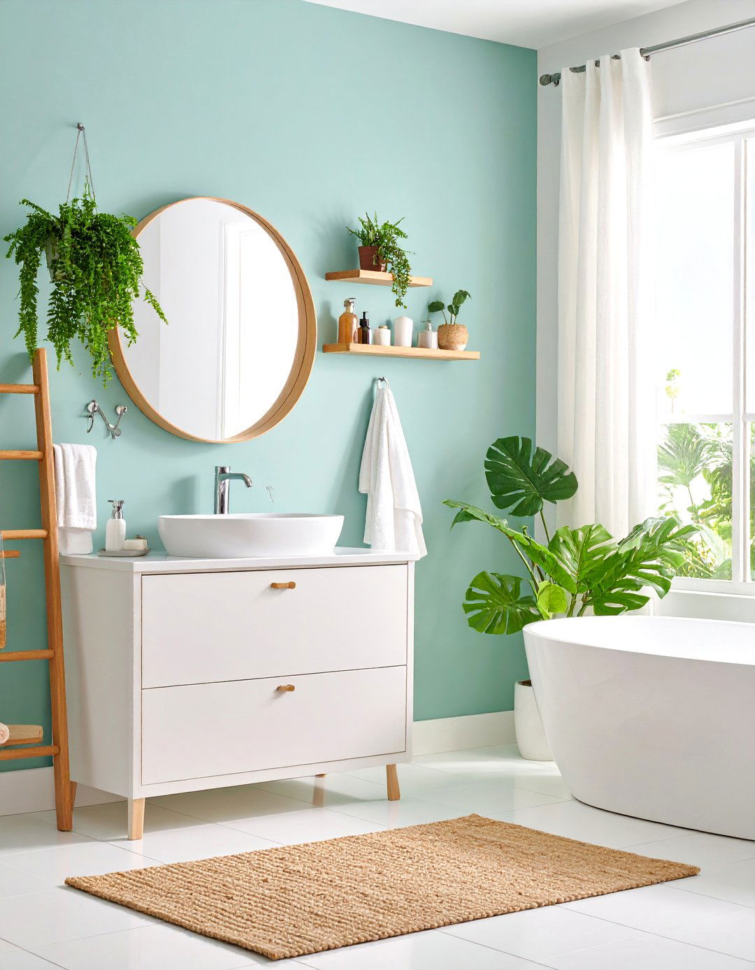 Minimalist White Dorm Bathroom Calm - 25 Dorm Bathroom Ideas