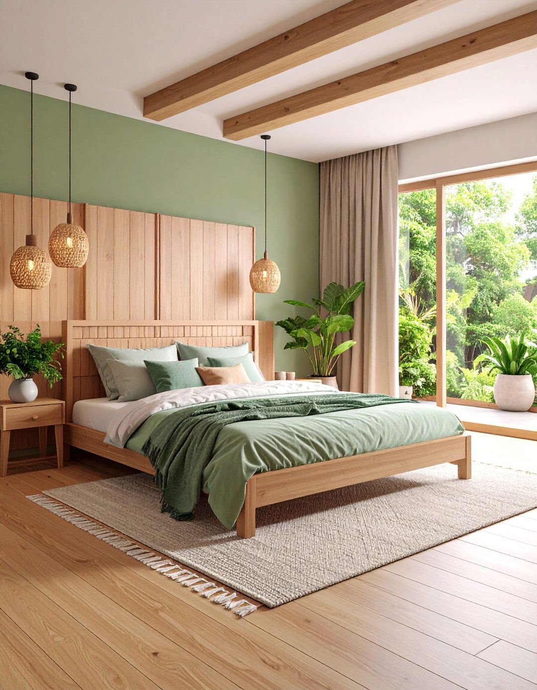 Minimalist Zen Bedroom with Natural Elements - 25 Bedroom Interior Design Ideas
