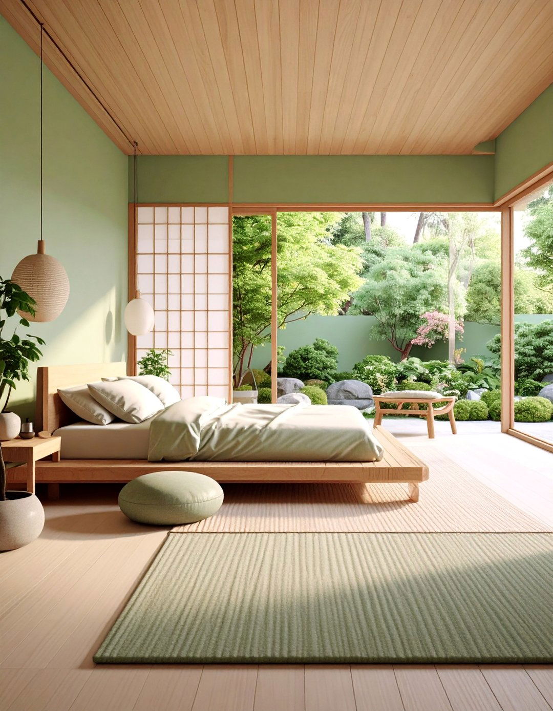 Minimalist Zen Garden Bedroom - 25 Hipster Bedroom Ideas