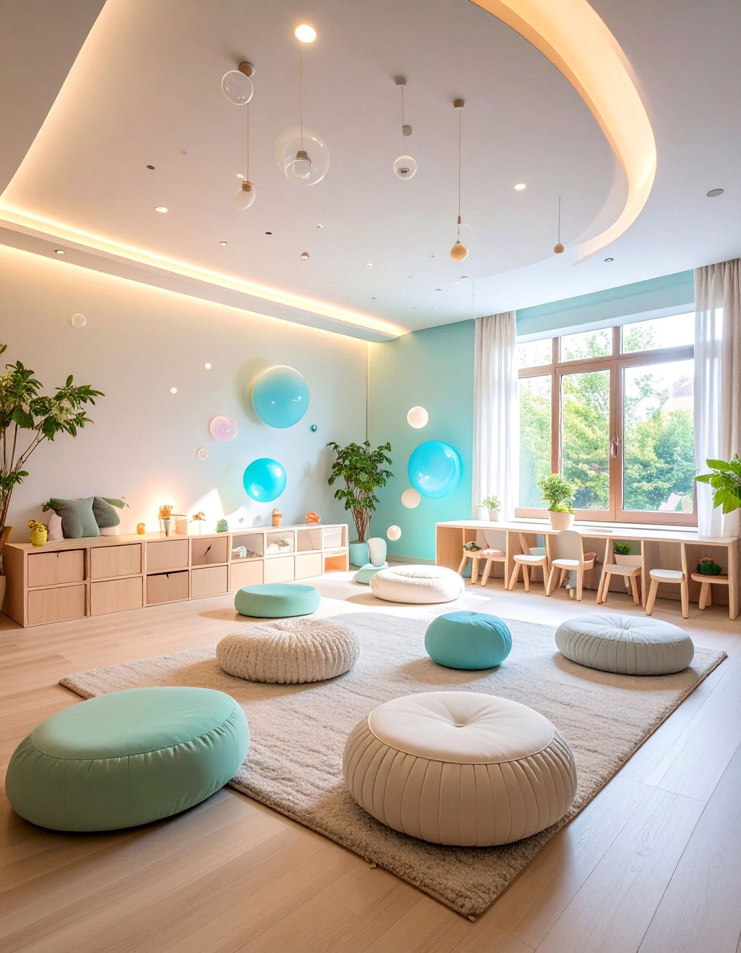 Minimalist Zen Sensory Room for Overstimulated Individuals - 25 Sensory Room Ideas