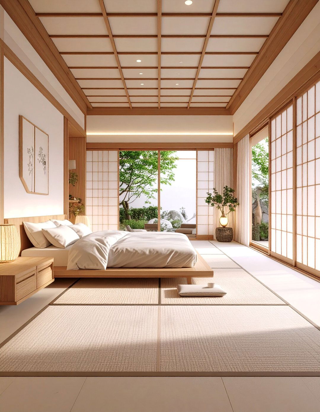 Minimalist Zen with Subtle Anime Touches - 25 Anime Room Ideas