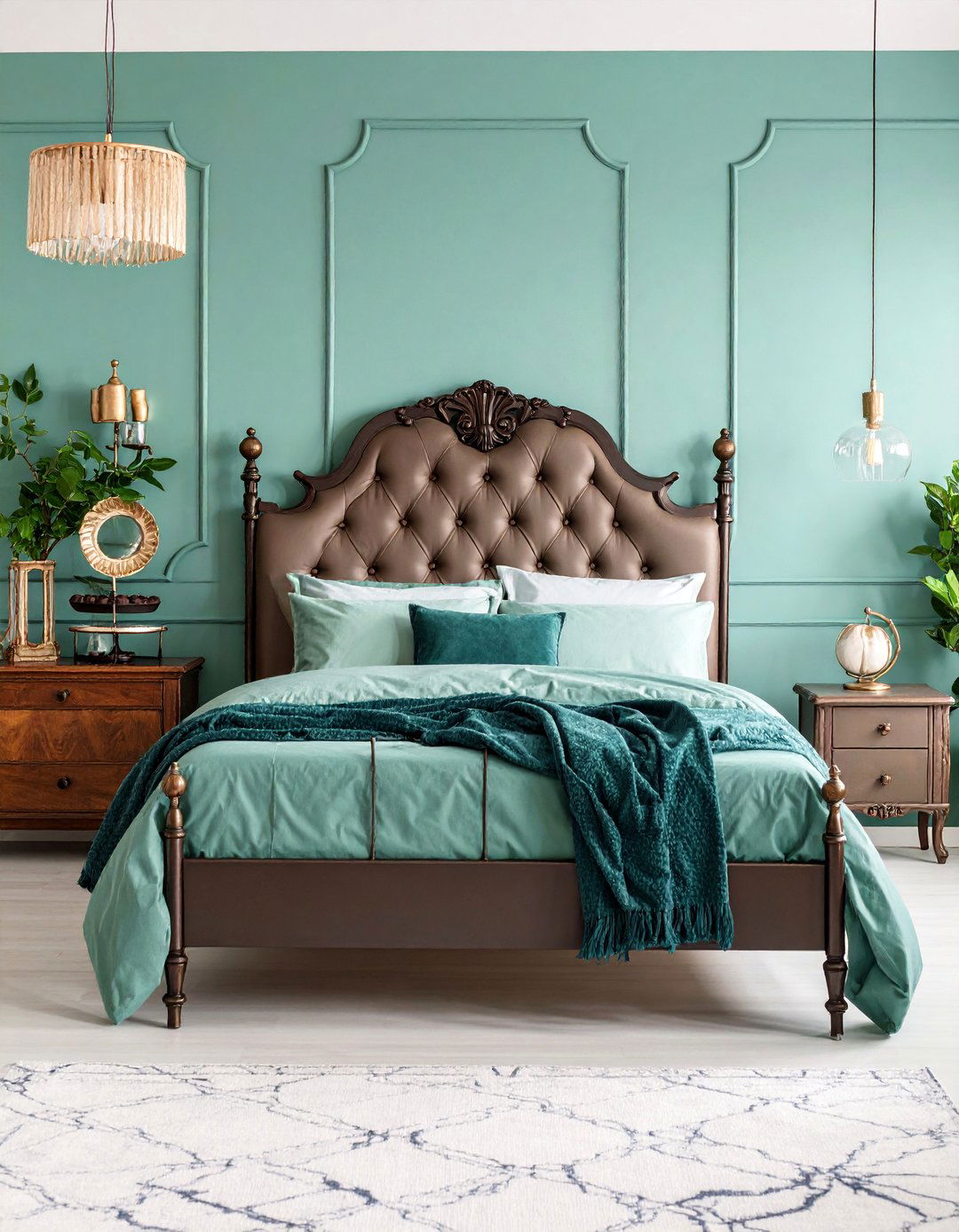 Mint Chocolate Gothic Patisserie - 25 pastel goth bedroom ideas
