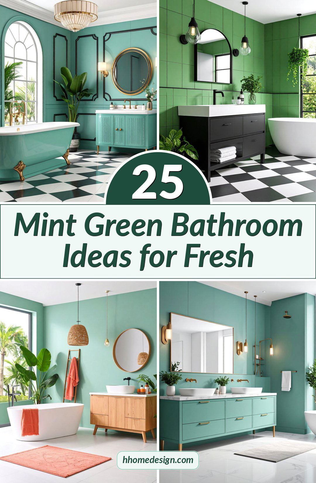 25 Mint Green Bathroom Ideas for Fresh