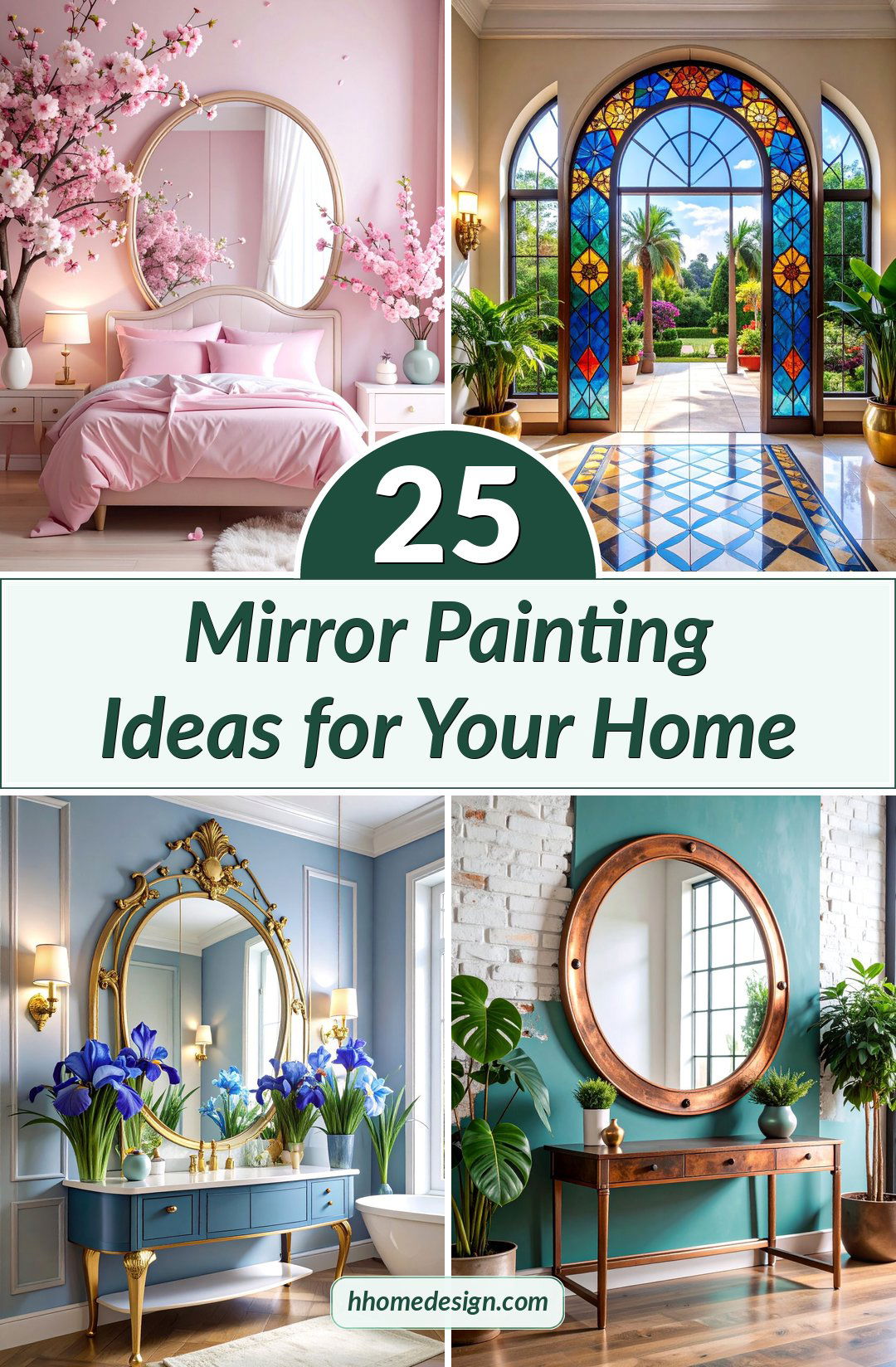 25 Mirror Painting Ideas for Your Home