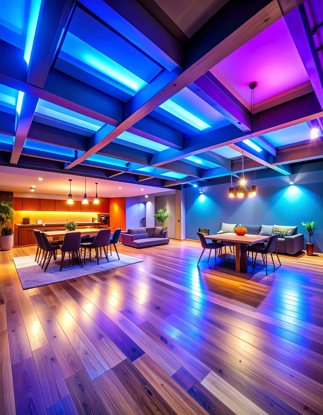 Mixed Height Ceiling with Architectural Interest - 25 Exposed Basement Ceiling Ideas
