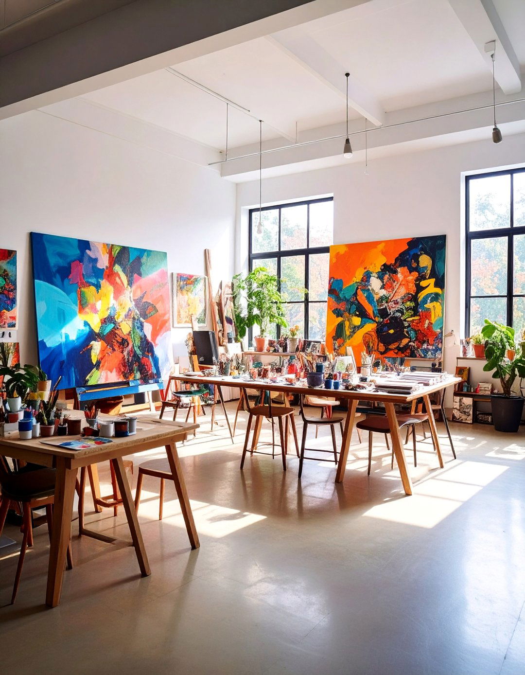 Mixed Media Collage Installation - 25 Large Wall Art Ideas