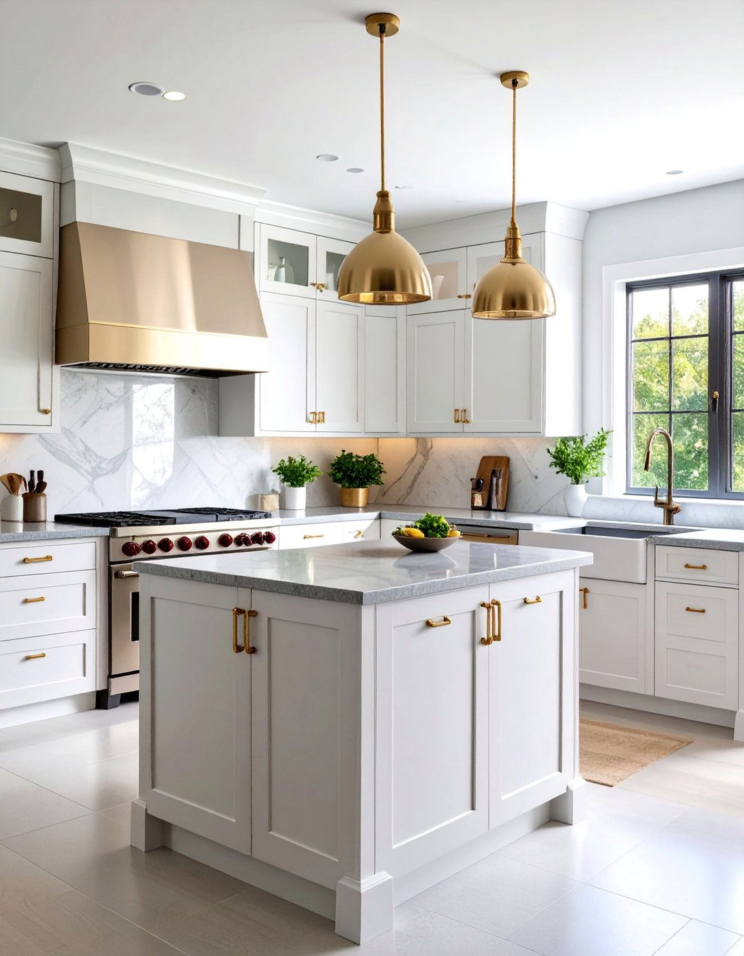 Mixed Metal Transitional Kitchen - 25 Transitional Kitchen Ideas