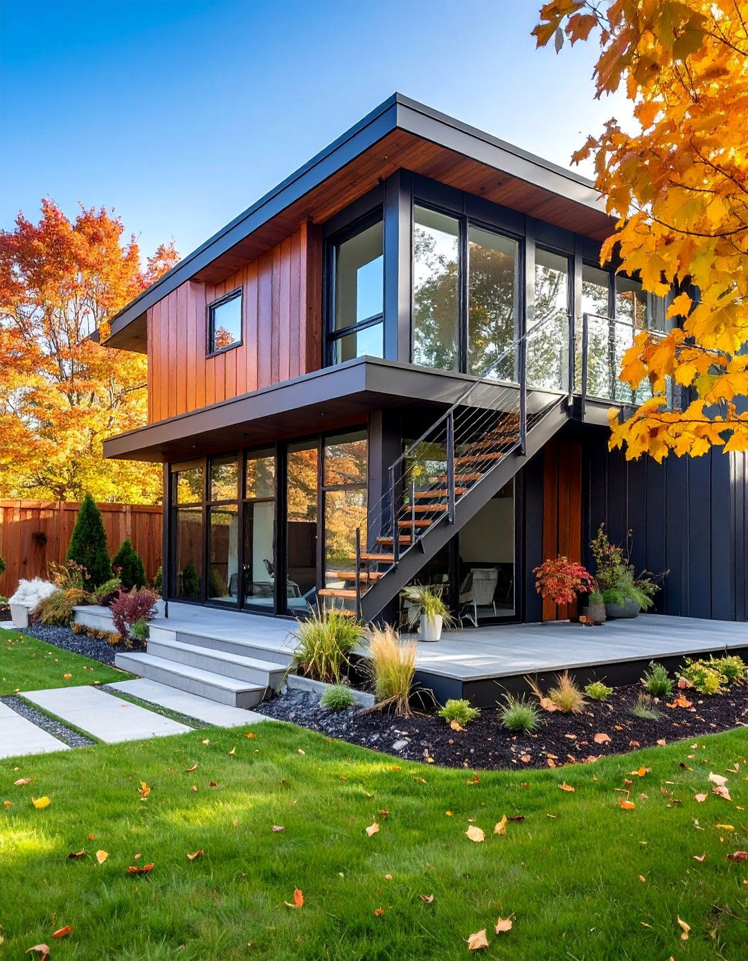 Mixed Metal Trim Mid Century Modern Exterior - 25 Mid-Century Modern Exterior Home Ideas