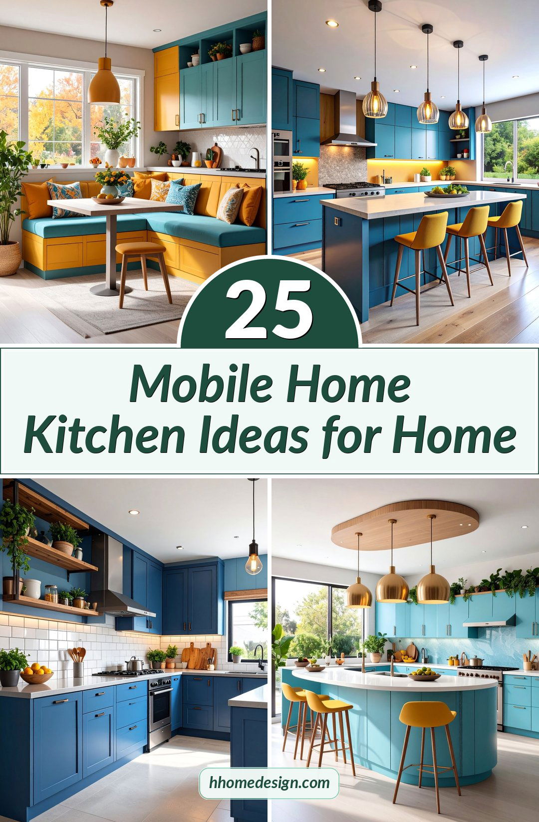 25 Mobile Home Kitchen Ideas for Home