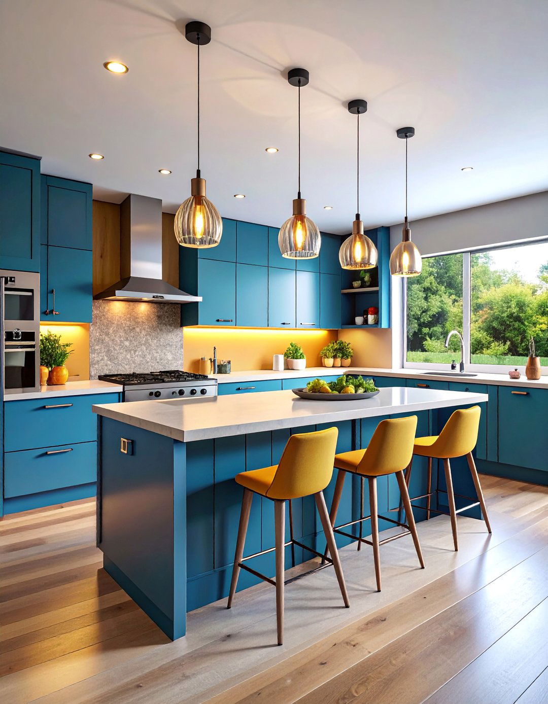 Mobile Home Kitchen with Breakfast Bar - 25 Mobile Home Kitchen Ideas