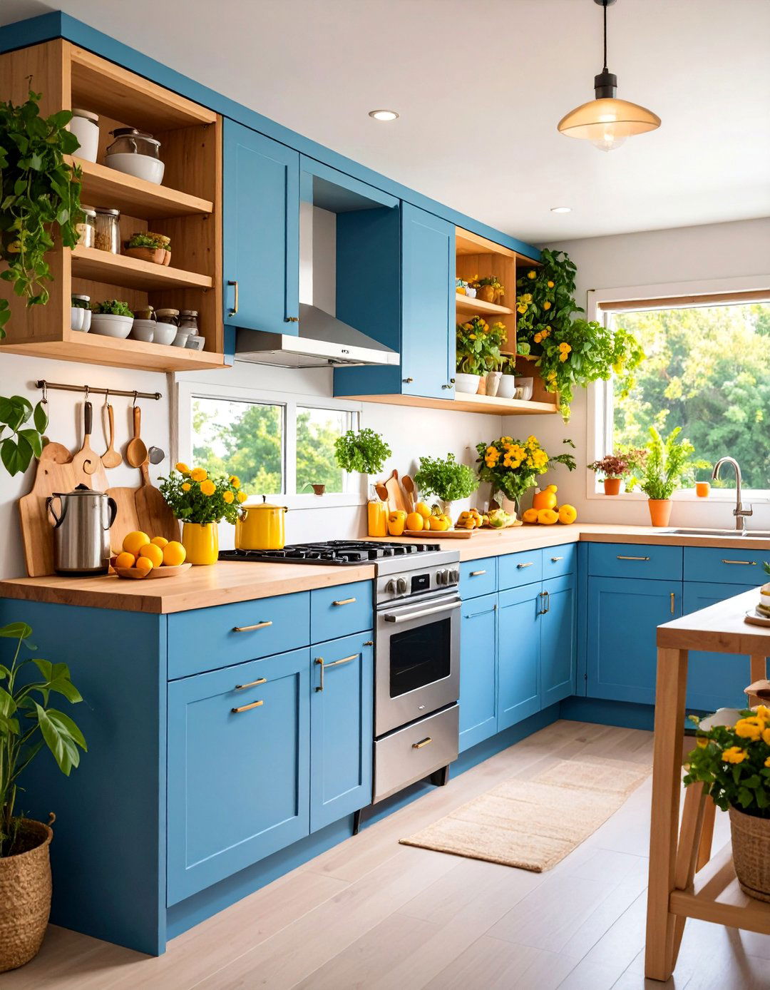 Mobile Home Kitchen with Smart Pull Out Storage - 25 Mobile Home Kitchen Ideas