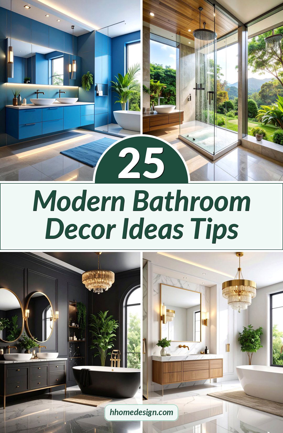 25 Modern Bathroom Decor Ideas Tips