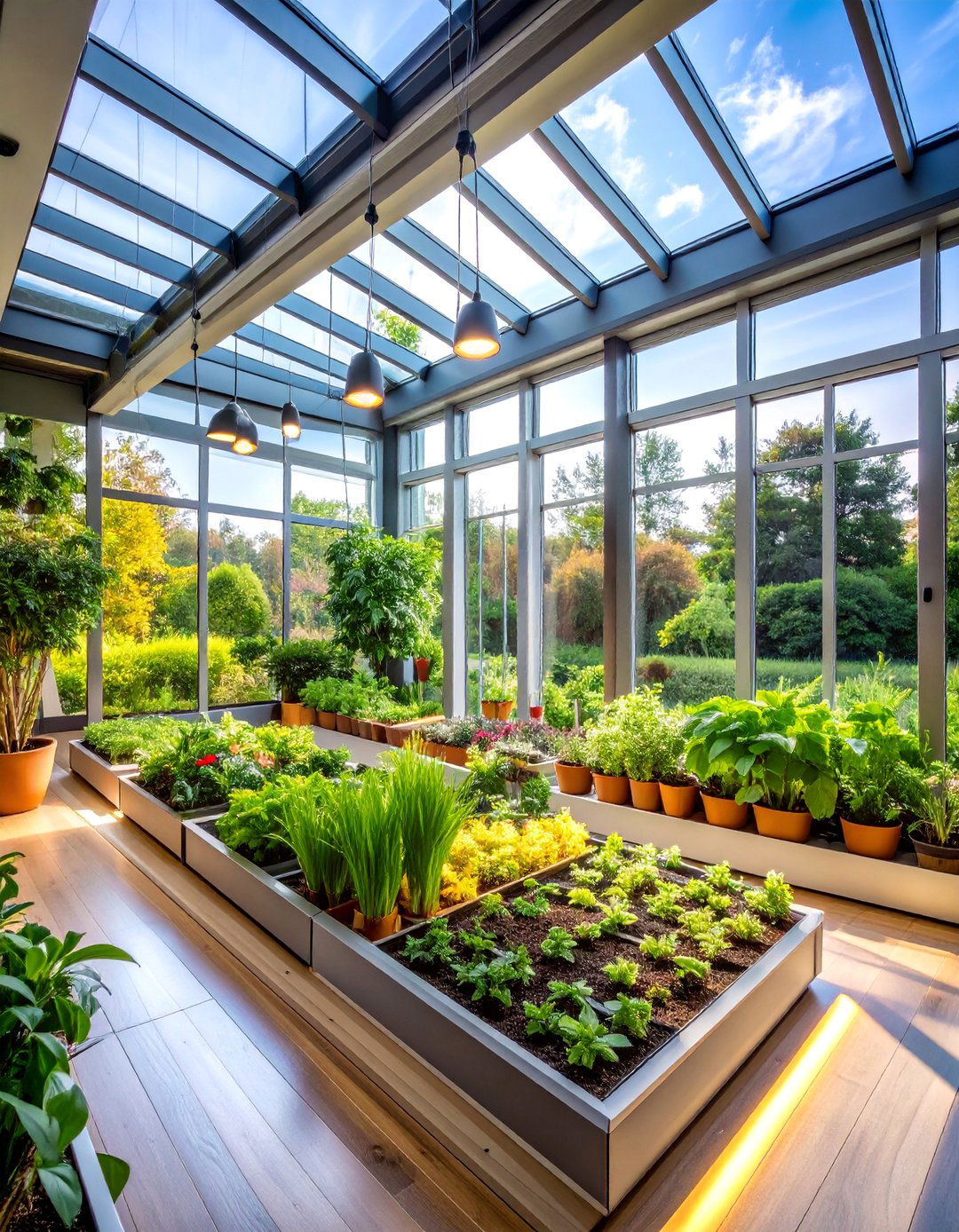 Modern Bay Window Indoor Garden - 25 Bay Window Ideas