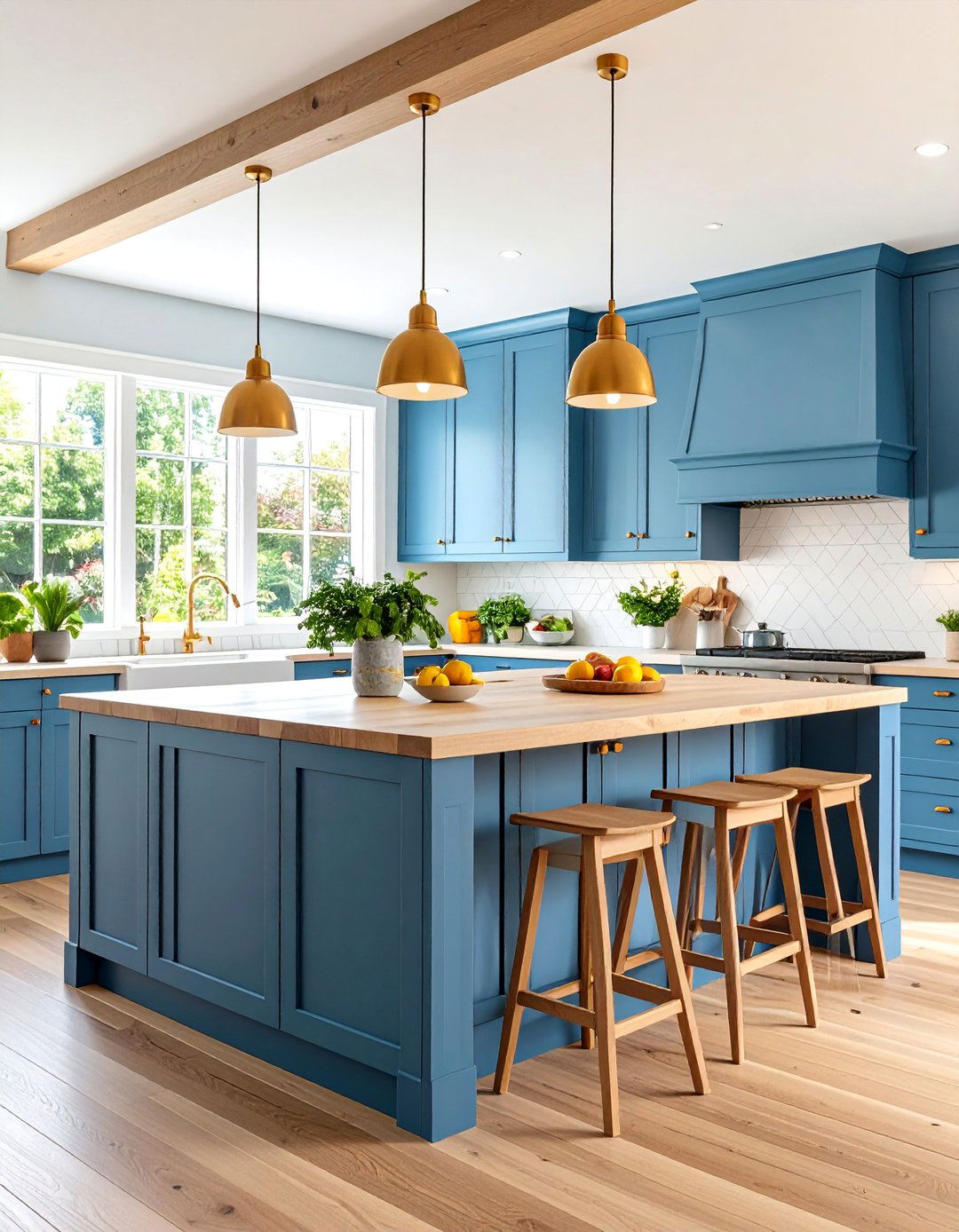 Modern Black Board and Batten Island Base - 25 Kitchen Wainscoting Ideas
