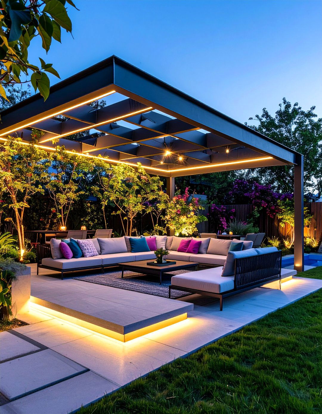 Modern Cantilever Structure with Geometric Precision - 25 Shade Ideas