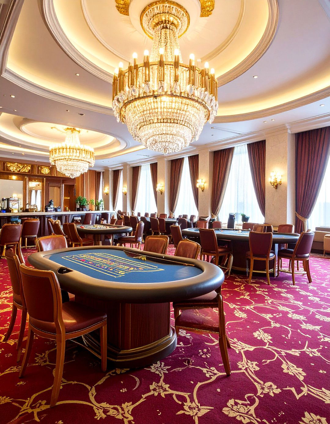 Modern Casino Resort Gaming Lounge - 25 Luxury Game Room Ideas