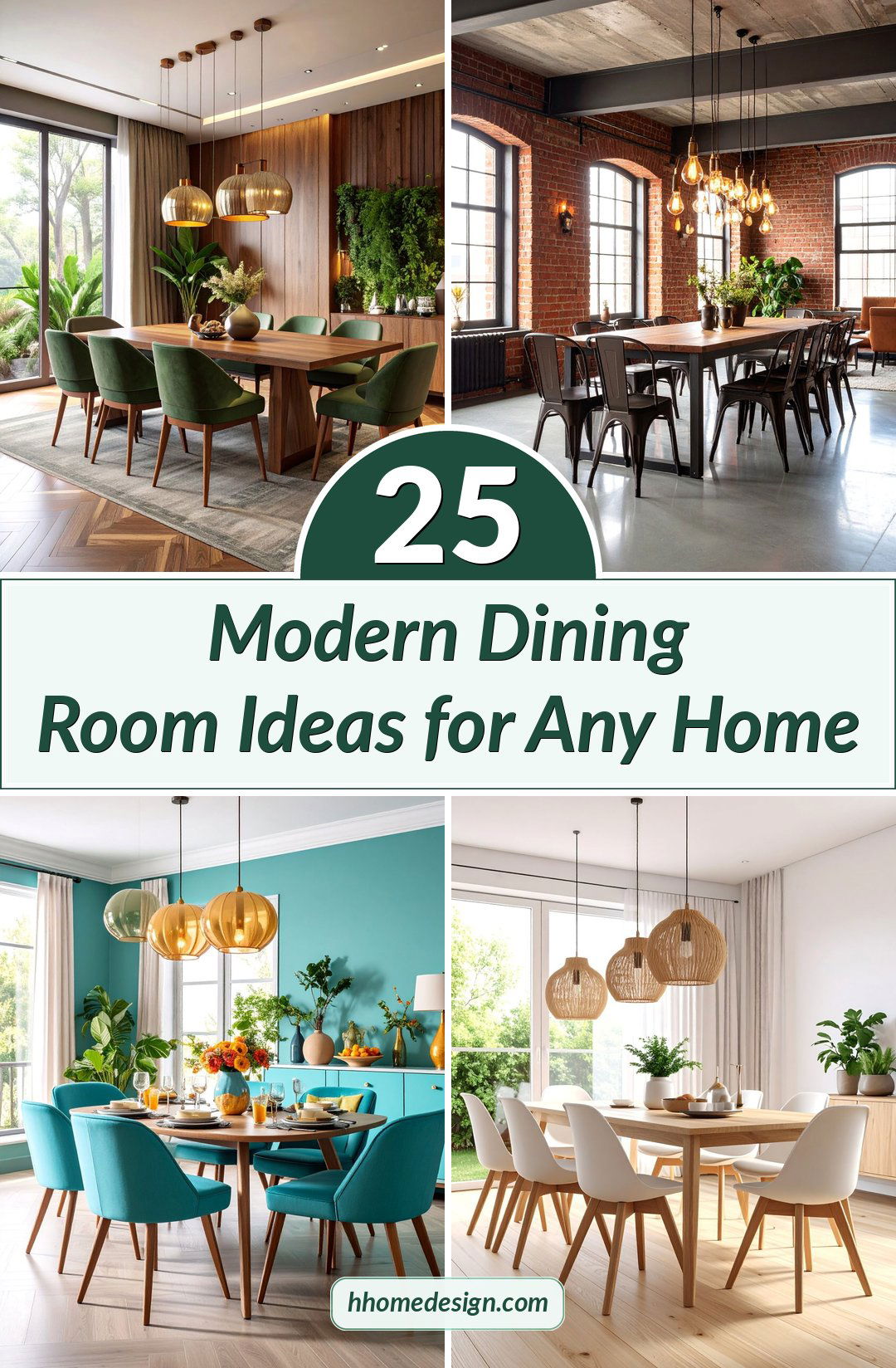 25 Modern Dining Room Ideas for Any Home