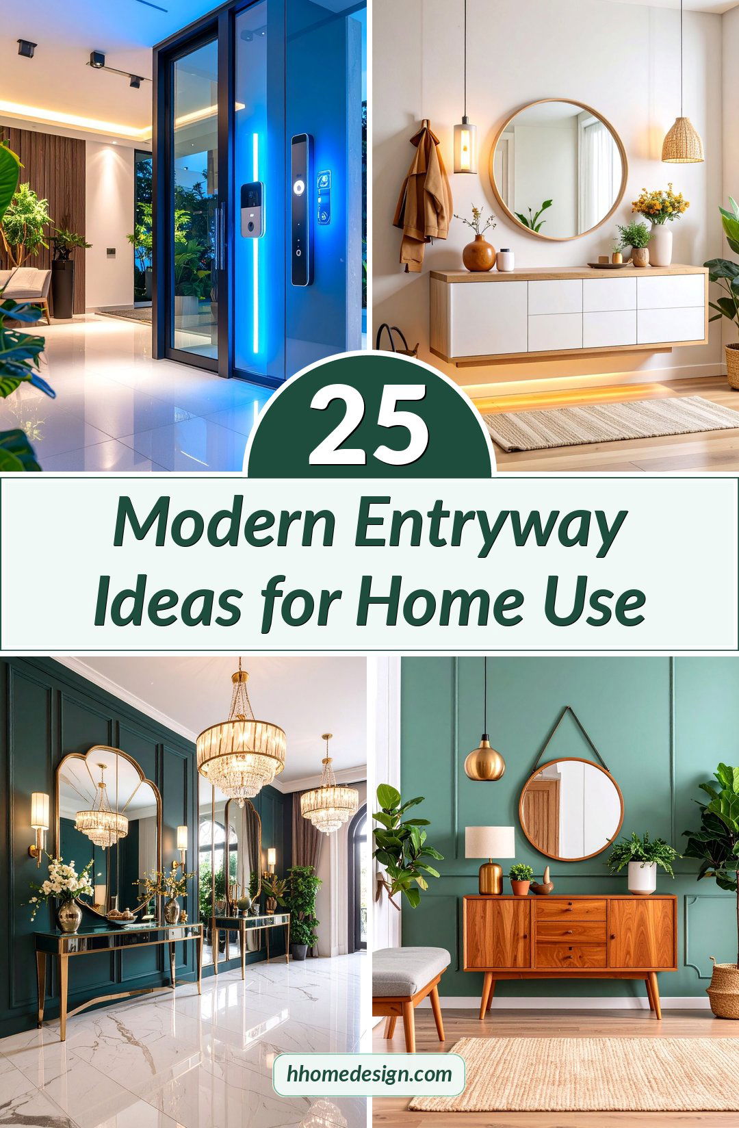 25 Modern Entryway Ideas for Home Use