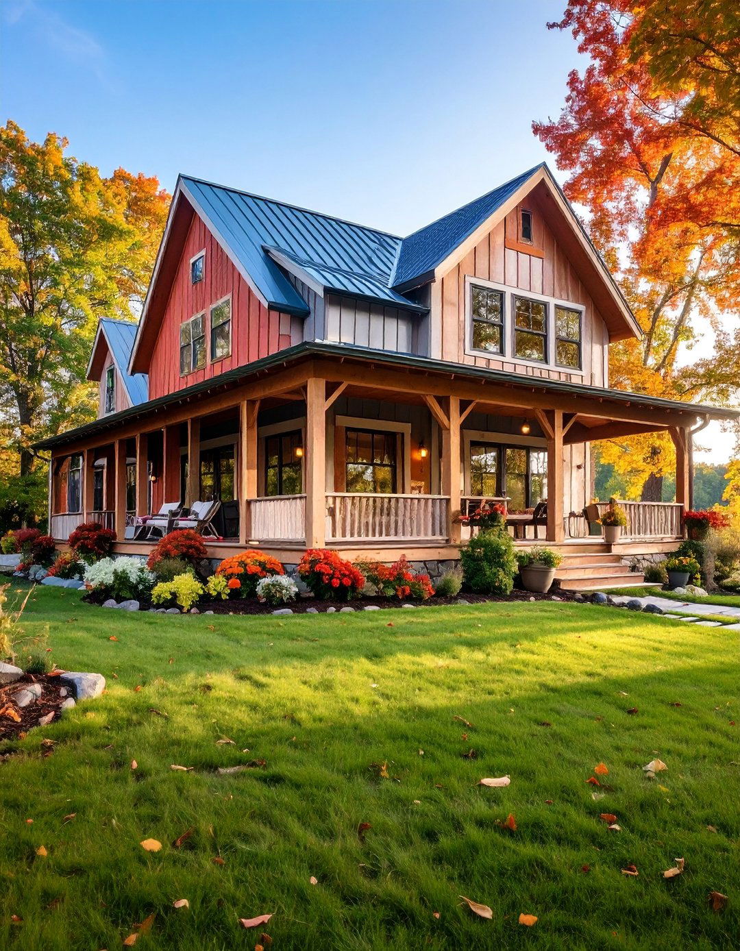 Modern Farmhouse with Outdoor Living - 25 Tiny House Design Ideas