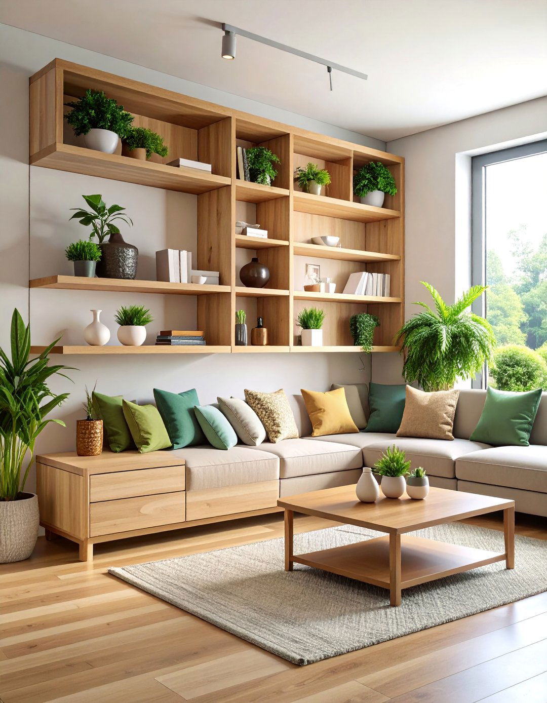 Modern Floating Corner Shelves - 25 Corner Cabinet Ideas